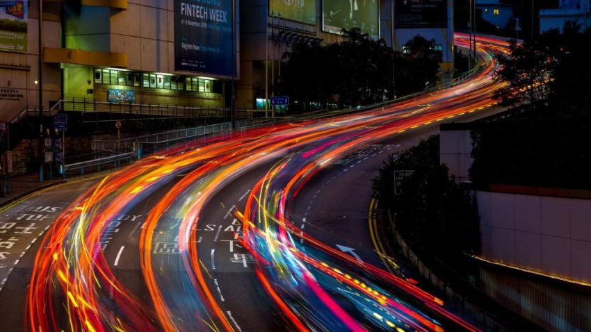 Uzun Pozlama Trafik Işıkları